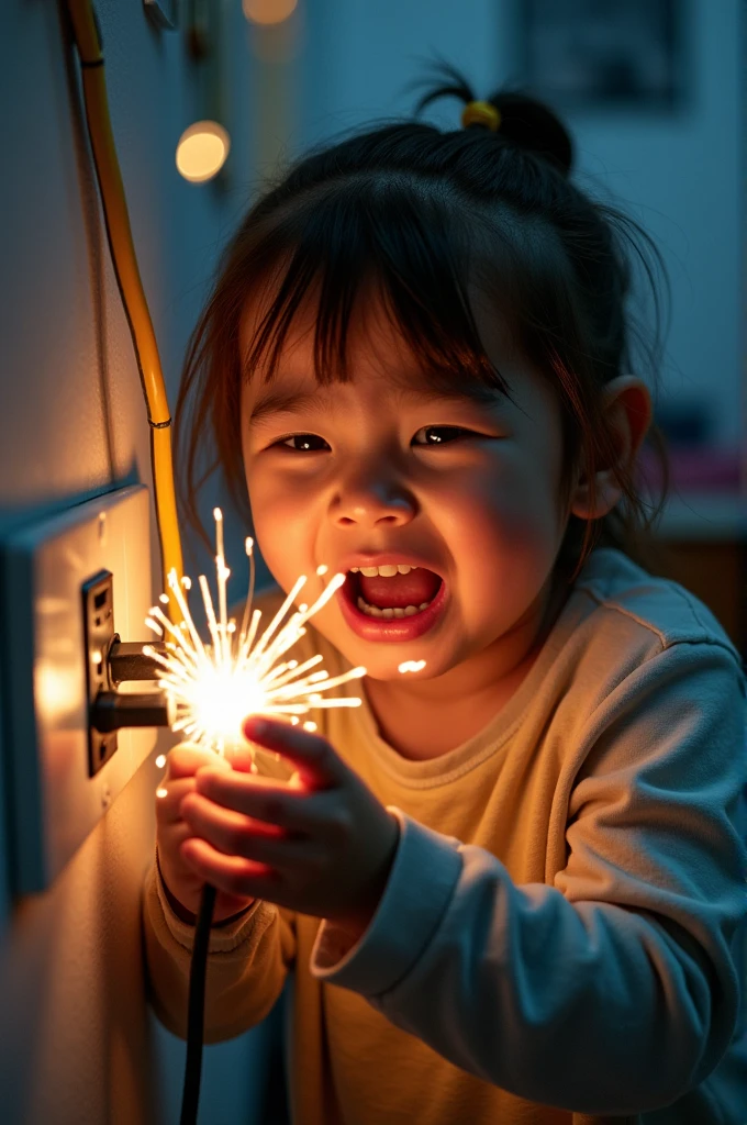 Instagram post about the dangers of electricity