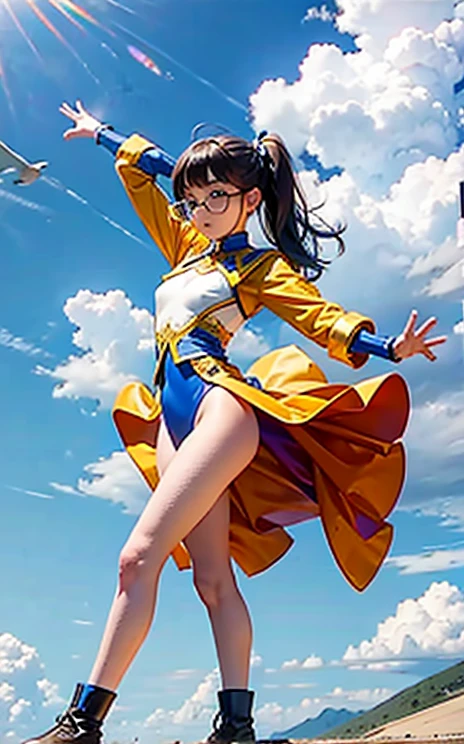 Mongolian Girl, Leotard