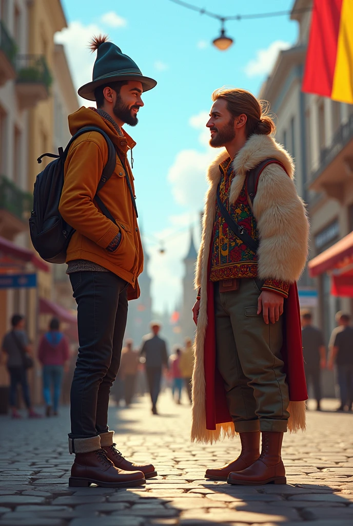Bucuresteanu si ardeleanul in ten