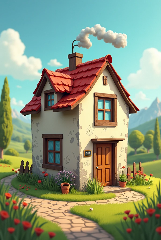 Create me a 1 euro house (Humorous)