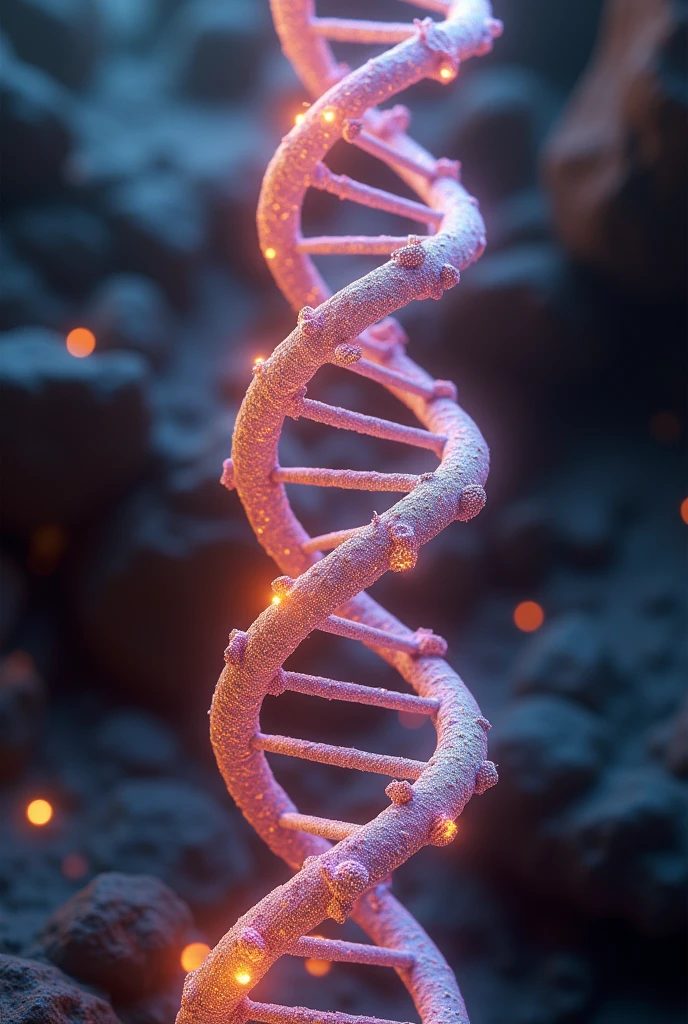 DNA strand and Poonyabhat letters