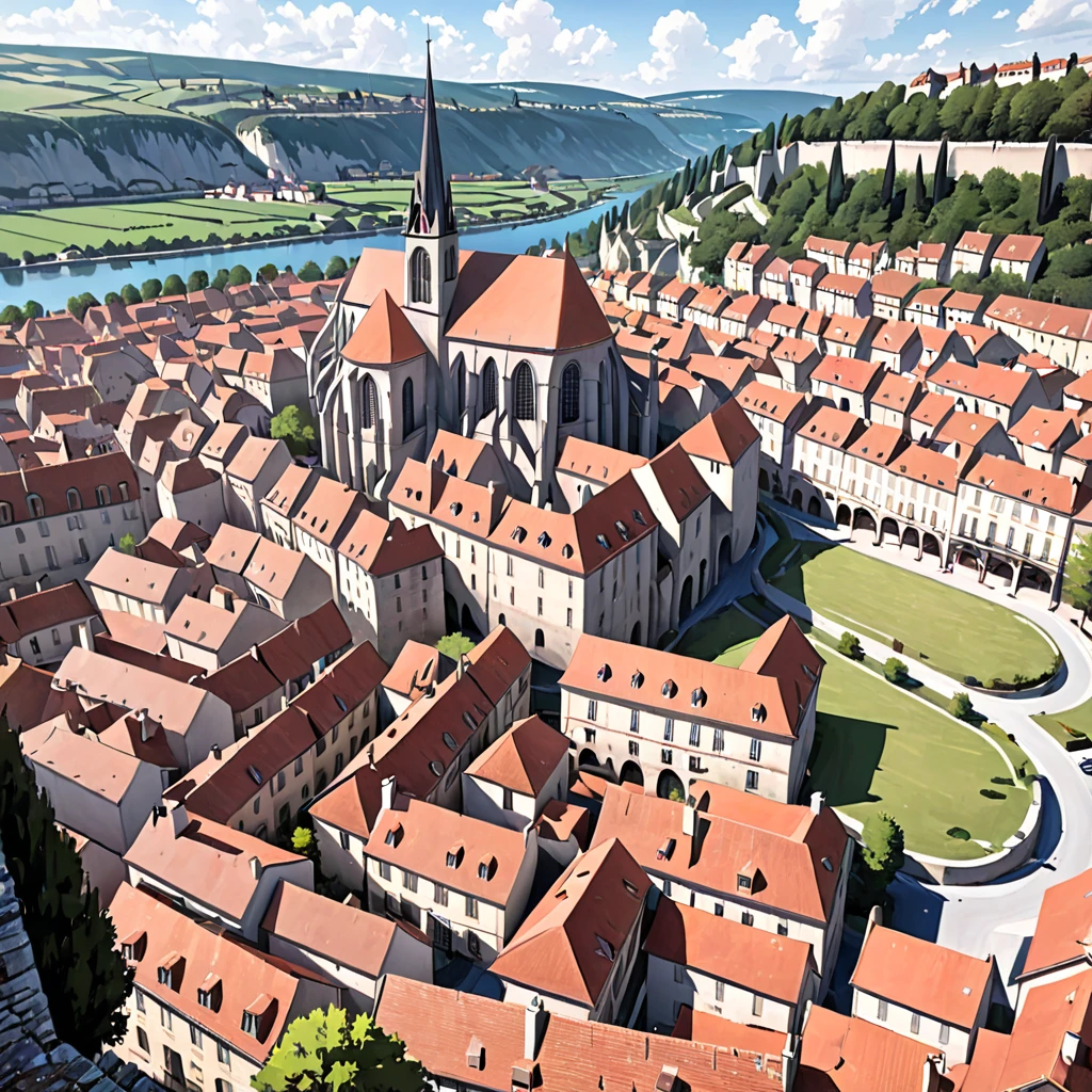 ((background only)), France town, detailed background