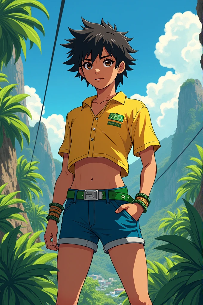 Protagonist of a Brazilian anime