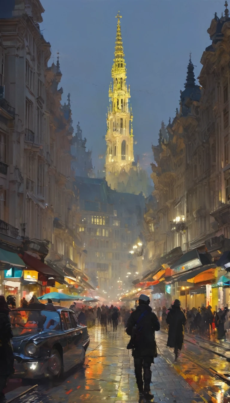 brussels, Wadim Kashin inspired art