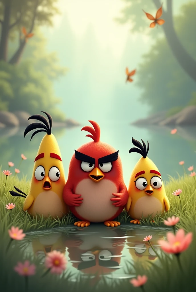 Angry birds calmo