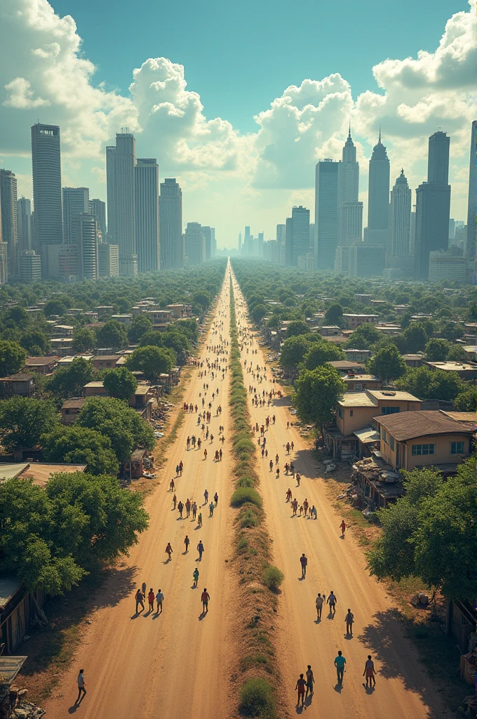 How development and underdevelopment of countries look like