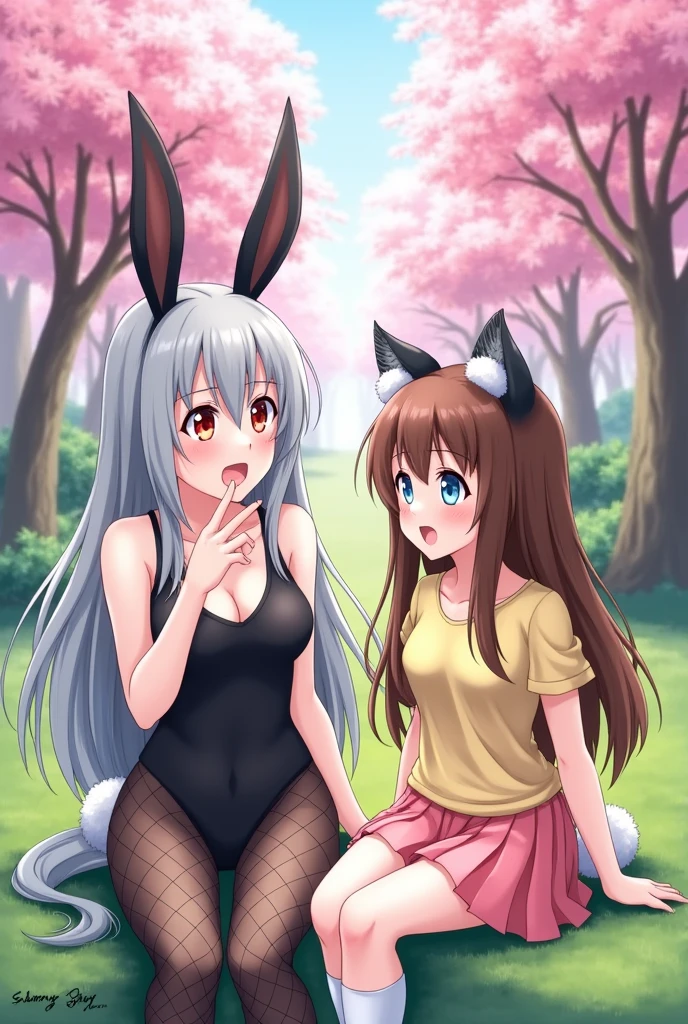 Hot anime bunnies
