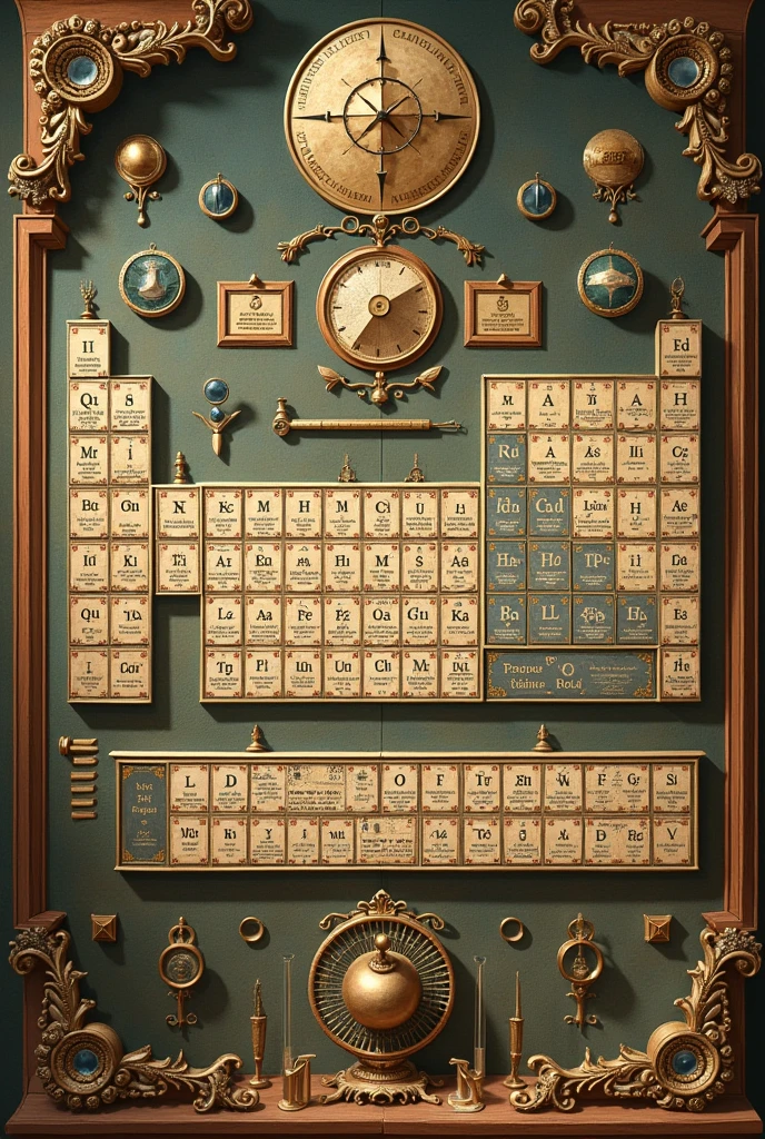 Lovoisier&#39;s periodic table 

