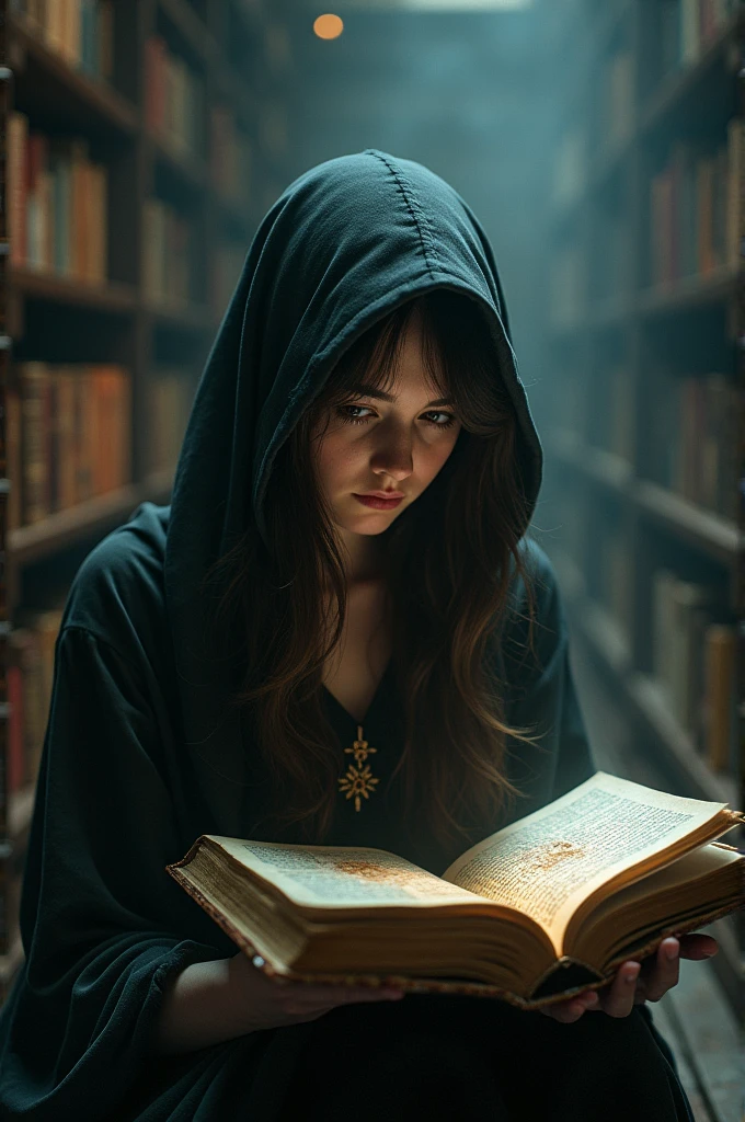 Mysterious girl in the dark book
