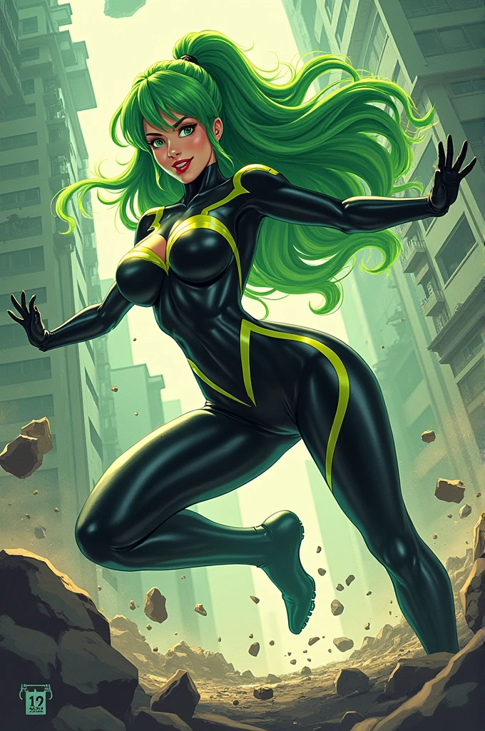 Tatsumaki with big tits 
