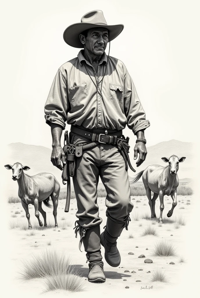 Gaucho sketch
