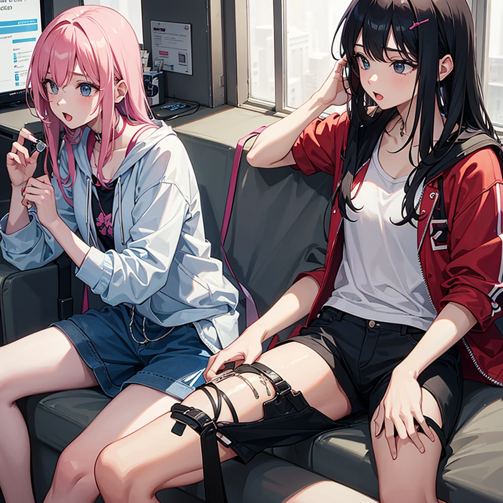 Young people taking drugs