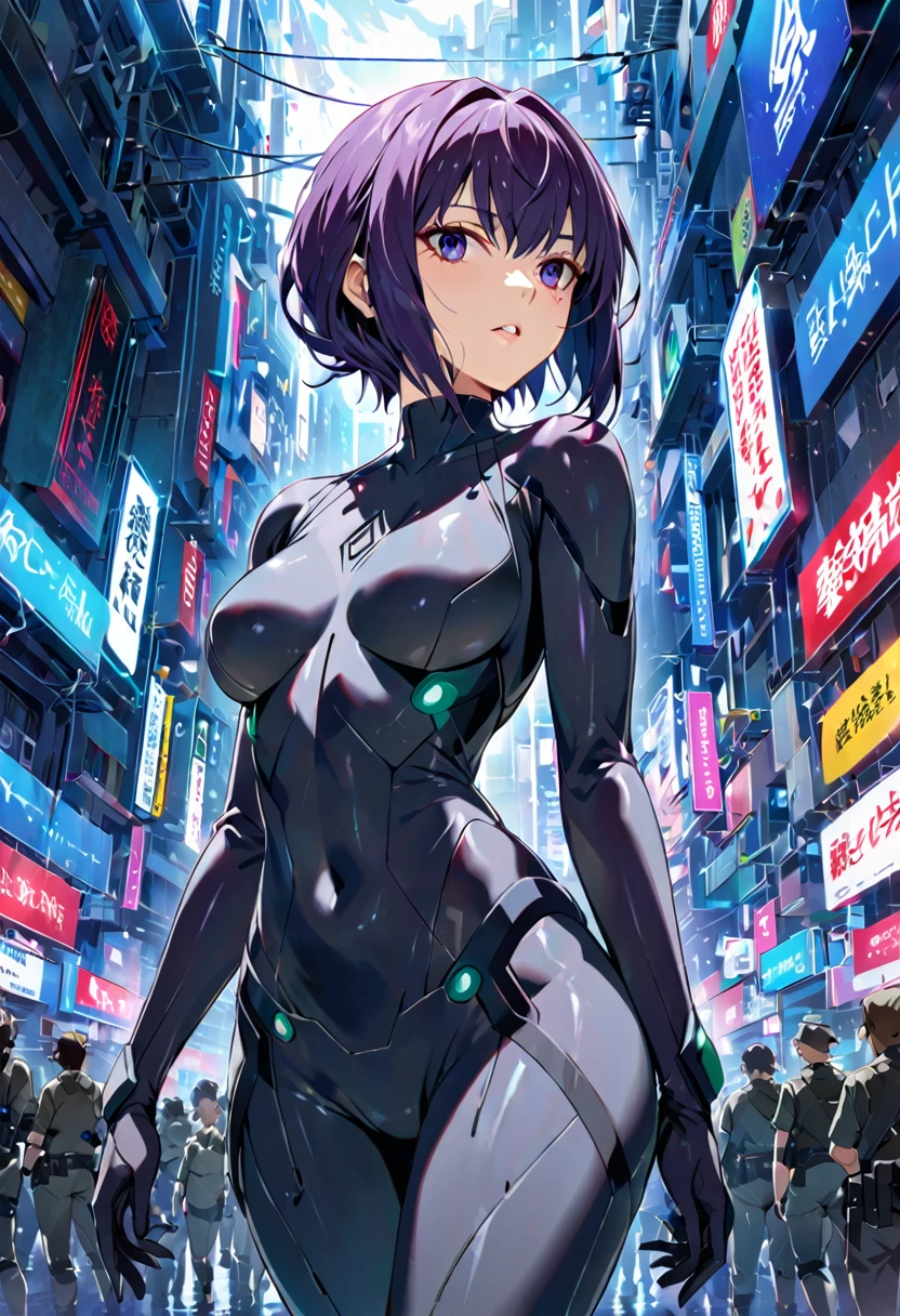 Ghost in the Shell&#39;s Motoko inserts a giant sausage into her anus while drinking whiskey in her study