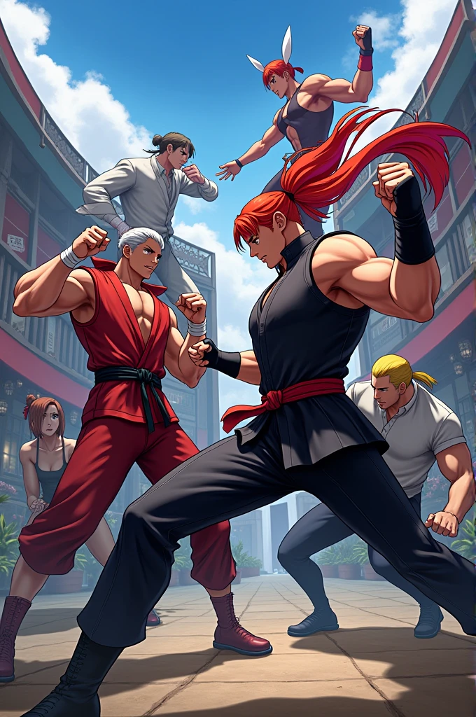 A king of fighters xv sign