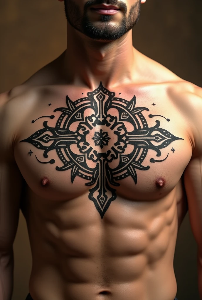 Religious tattoo ideas chest closure 4k