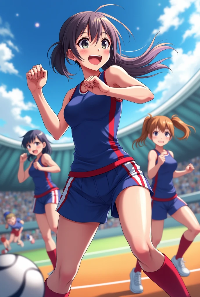 anime athlete girls