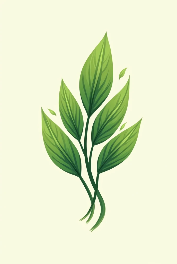 Garlic Leaves Logo