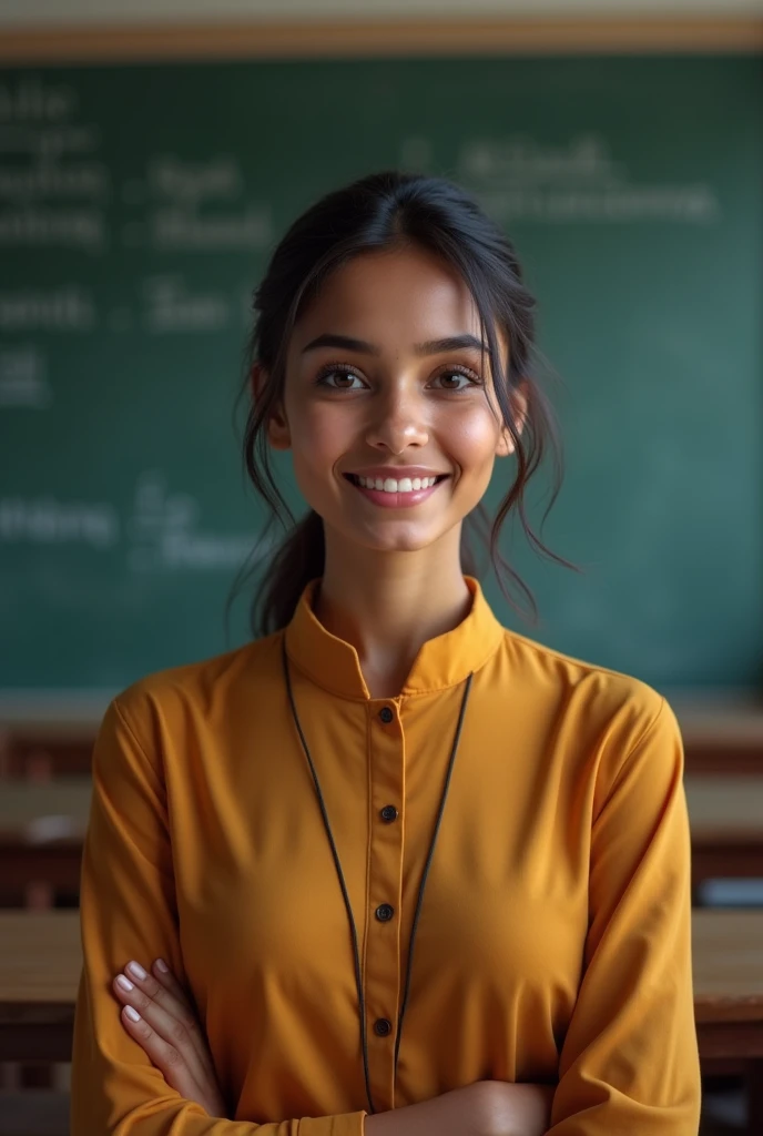 Young Bangladeshi female teacher