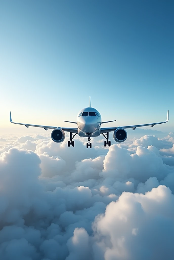 a commercial plane