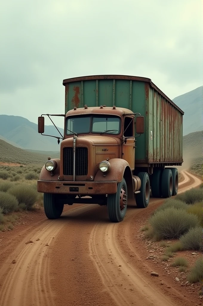 Old Road Train Trailer