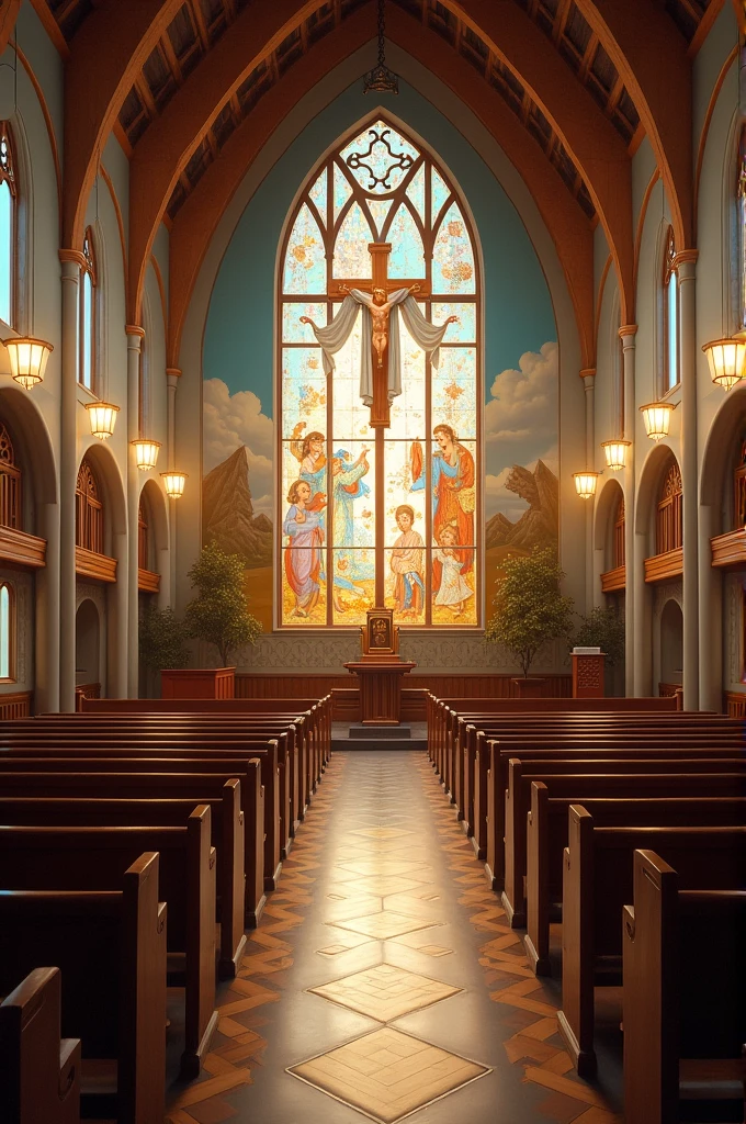 Ideas for decorating a church hall with a worldview