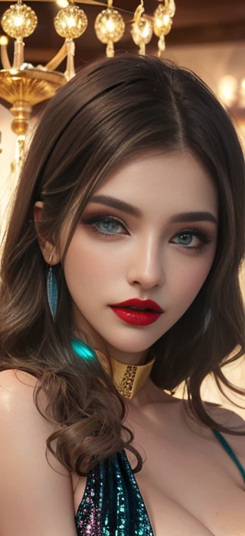 ultra realistic 8k cg, picture-perfect face, flawless, clean, masterpiece, professional artwork, famous artwork, cinematic lighting, cinematic bloom,
super realistic 8K, Perfect, clean , masterpiece, Professional artwork, famous artwork, face perfect,
23yo girl, solo, alluring step daughter ,(sexy Bangladeshi women:1.2),
beautiful woman,very sexy appearance, seductive , rosy cheeks, smooth skin,
huge breasts, smooth face, detailed face, smooth skin,shiny skin,highly detailed face, detailed face, perfect proportions, well-proportioned body of six heads, huge breasts, thin waist, navel, big butt , crotch gap, large thighs,mature,toned legs, long neck, big ,detailed hair, ,detailed breasts, slim waist,beauty, long eyelashes, hourglass body, juicy lips,Beautiful expression, beautiful eyes,
Looks good with straight long hair,
Black hair, long hair, silky hair, detailed bangs, (hair between eyes:1.2),
((Light olive eyes:1.2)),
looking into the camera,
detailed eyebrows,
(hourglass body:1.3), ultra detailed, best illustrated, showing off, seductive_pose, sexy eyes,full-body_portrait, Intrinsic exquisite details of (eyes, hair, skin, face, hands, fingers, anatomy), stunning otherworldly beauty, sexy pose,
She is wearing (Teal Crêpe Saree with black lace design:1.3) and (Shine In A Sequins Design Blouse:1.5),(gorgeous bright neon blue eye makeup),(double eyelids,long eyelashes), (thin red winged eyeliner),
full and juicy lips(glossy red lipstick:1.3), belly jewelery, pearl necklace, pearl ear_rings, perfect fingers and nails, red_fingernails, golden ratio, seductive_pose, big_boobies,deep cleavage,
,professional photoshot, incredibly beautiful woman in the form of a 'Desi Milf', elegant wild beauty and attractiveness, seductiveness and inaccessibility, beautiful, photoshot for Vogue magazines, sensual, ultra detailed, ,mature female,1 girl,cowboy_pose,naughty, (iu:0.8),cleavage,