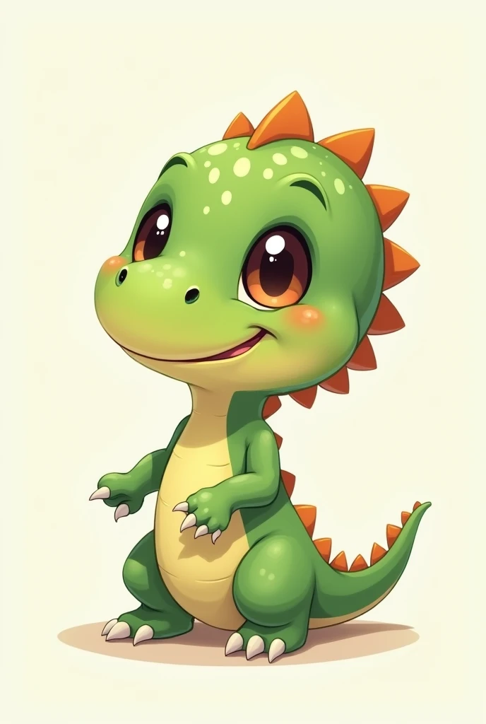 Cute green dinosaur girl rar file
