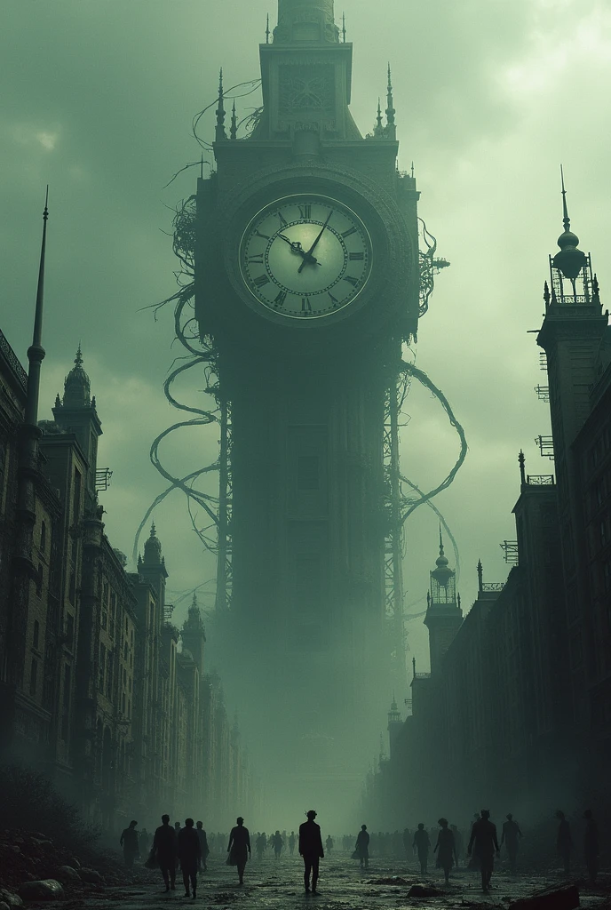 HORRIFIC CITY OF THE TURNING CLOCK