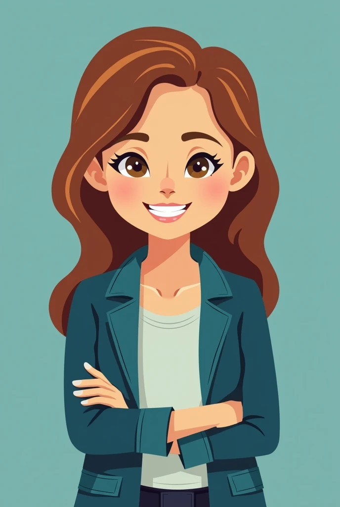 create logo for office automation teacher Angie
