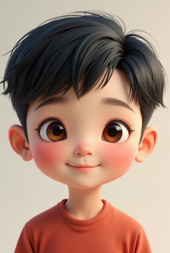 Chinese boy childe cute Realistic