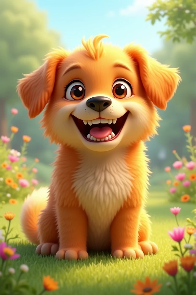 Make a dog smile 
