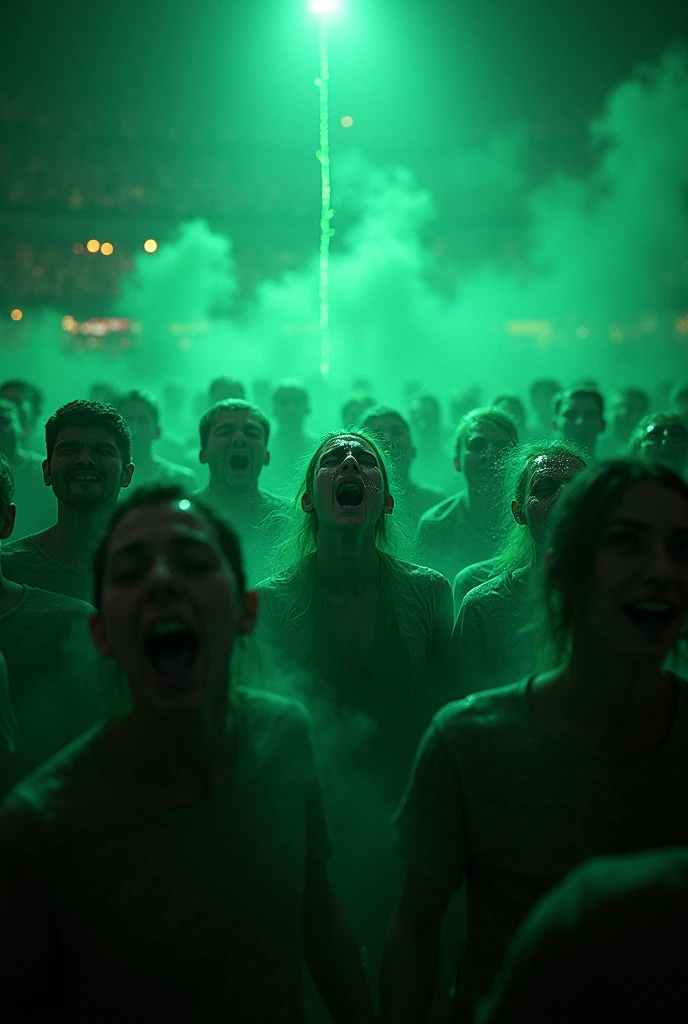 Fans vomiting Cesium