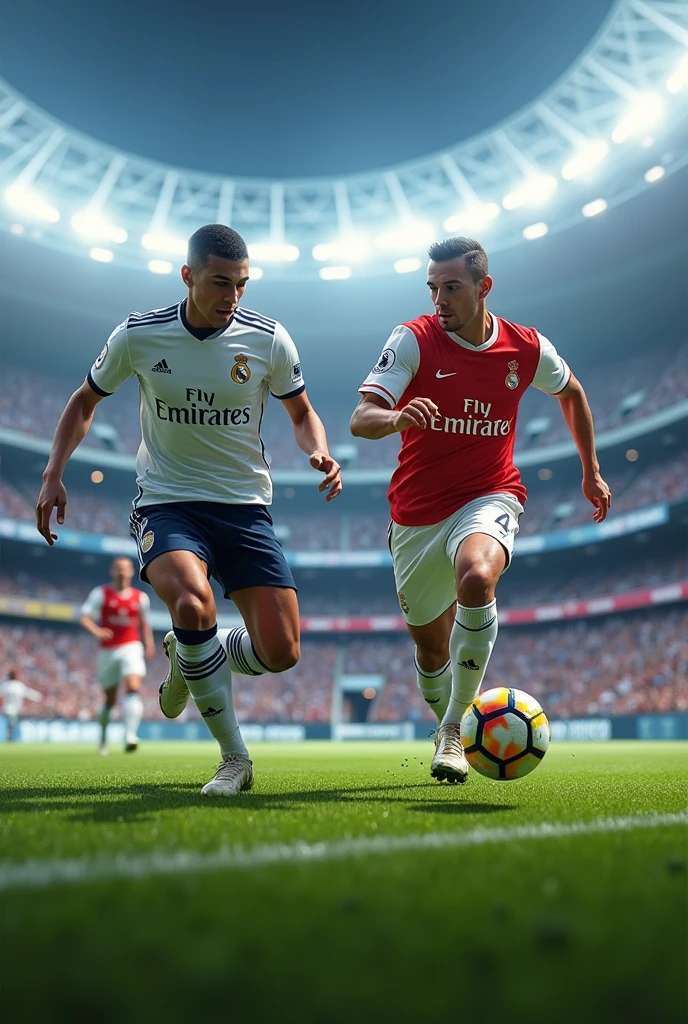 Killian Mbappe in Real madrid vs cruyff in Tottenham Hotspur F.C. Football Match Today