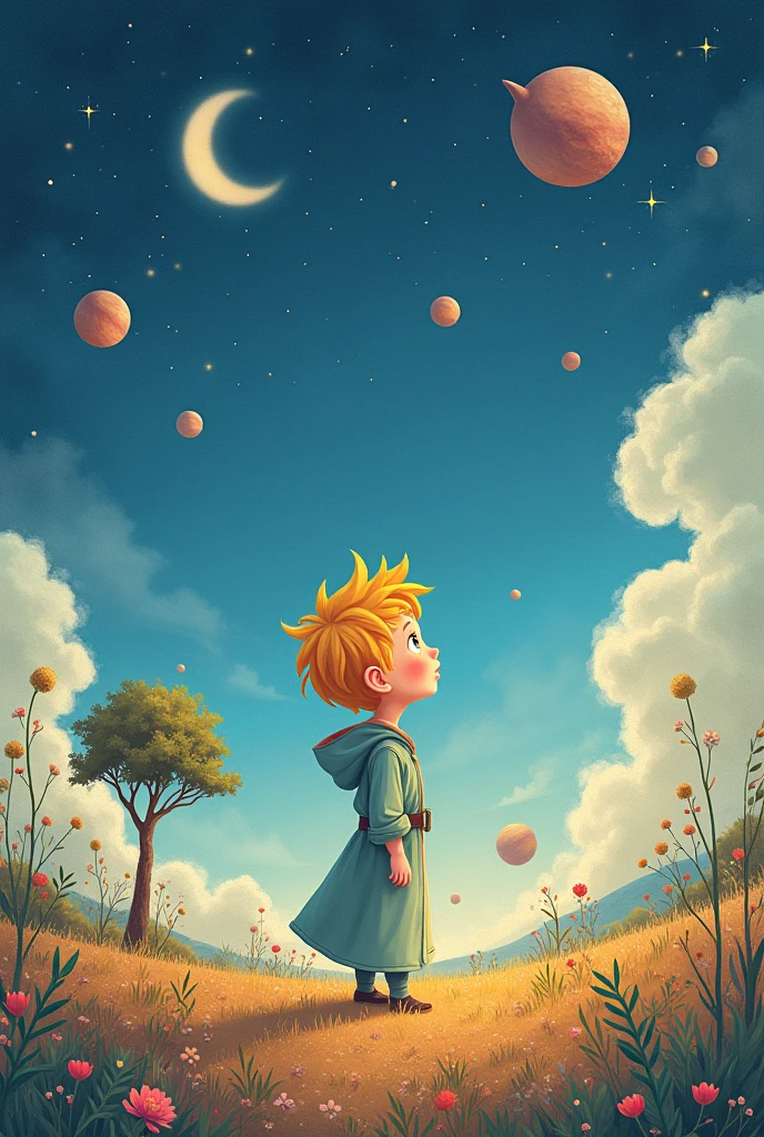 Image for pedagogy course shirt related to children and the little prince 

