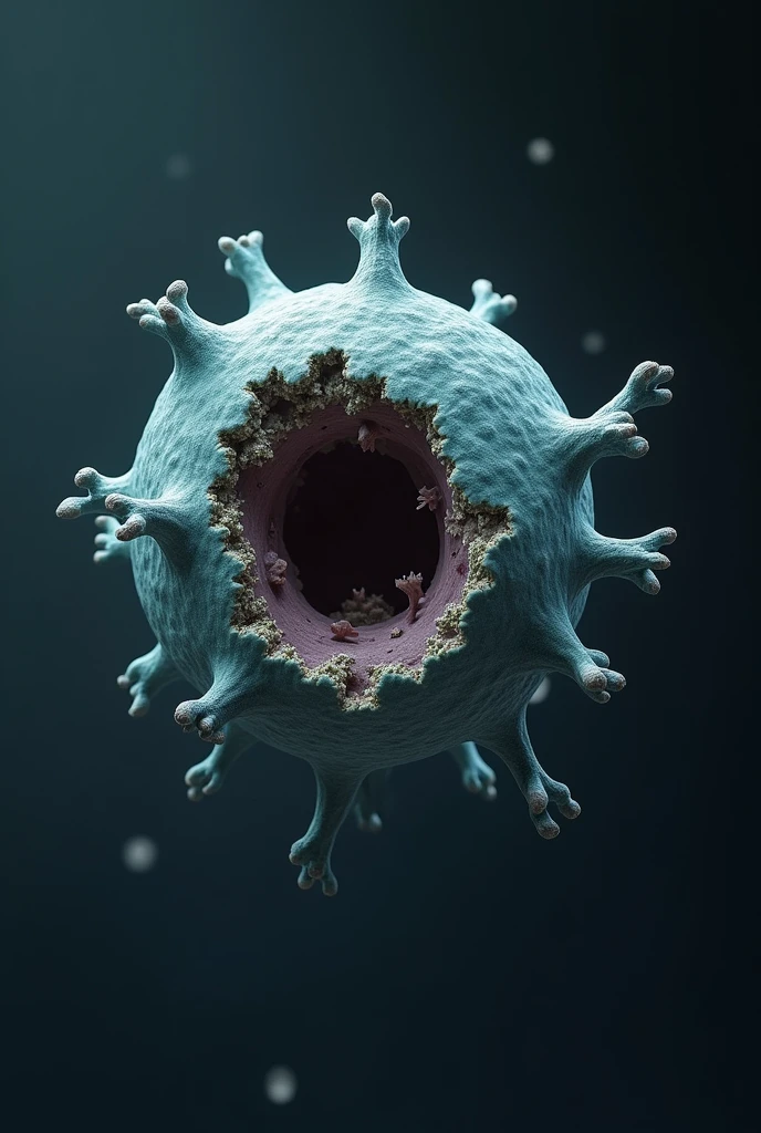 Cell damaged by genetic alterations, gorlin goltz