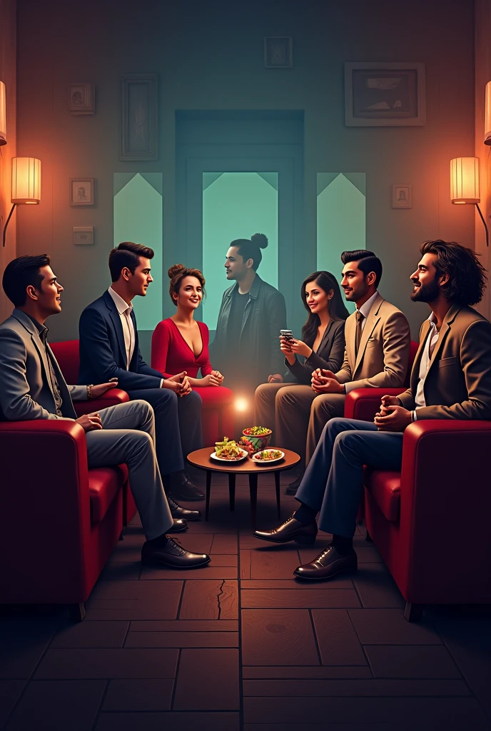 Create art for a movie channel on twitch tv with the name "Perfect Films"