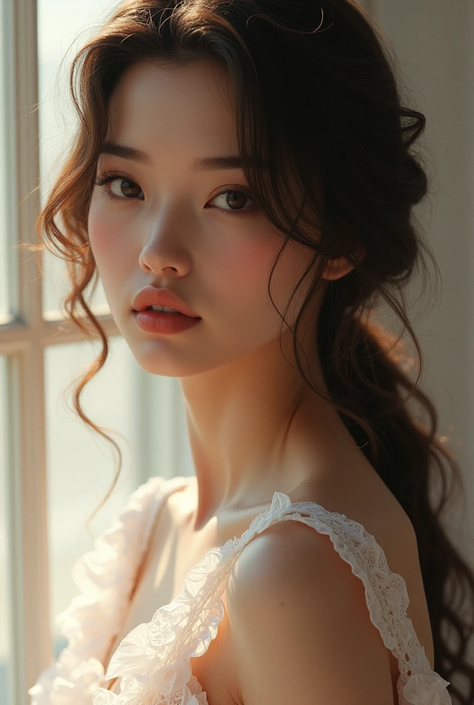 Generates a beautiful woman