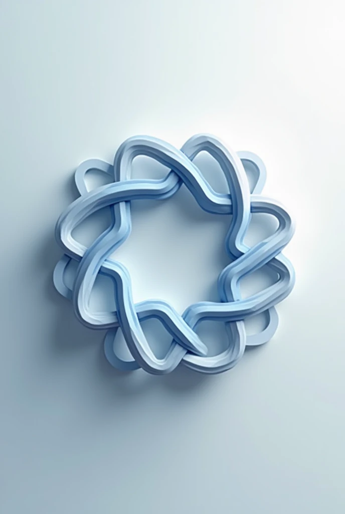 Logo of an invented brand with a name