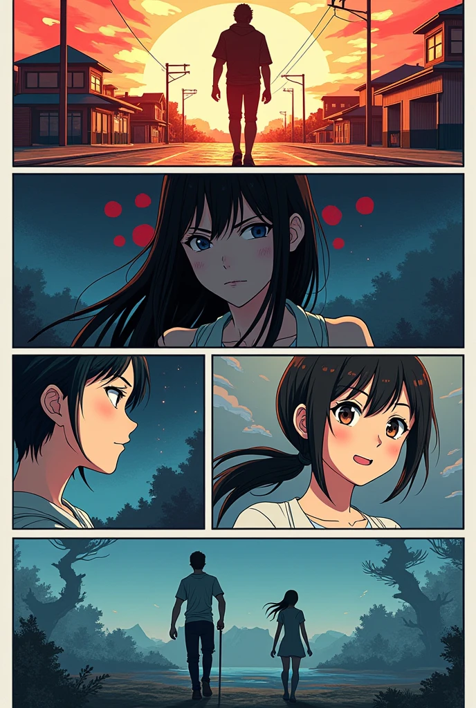 6-part comic against anime violence