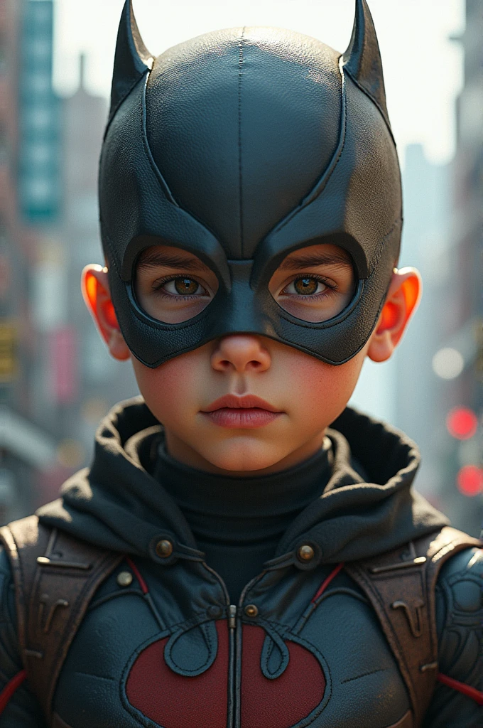 I want a character to have a superhero suit with a superhero mask that he wants to be a superhero like a commander and also that you can only see his eyes is the superhero mask that is  and appears older