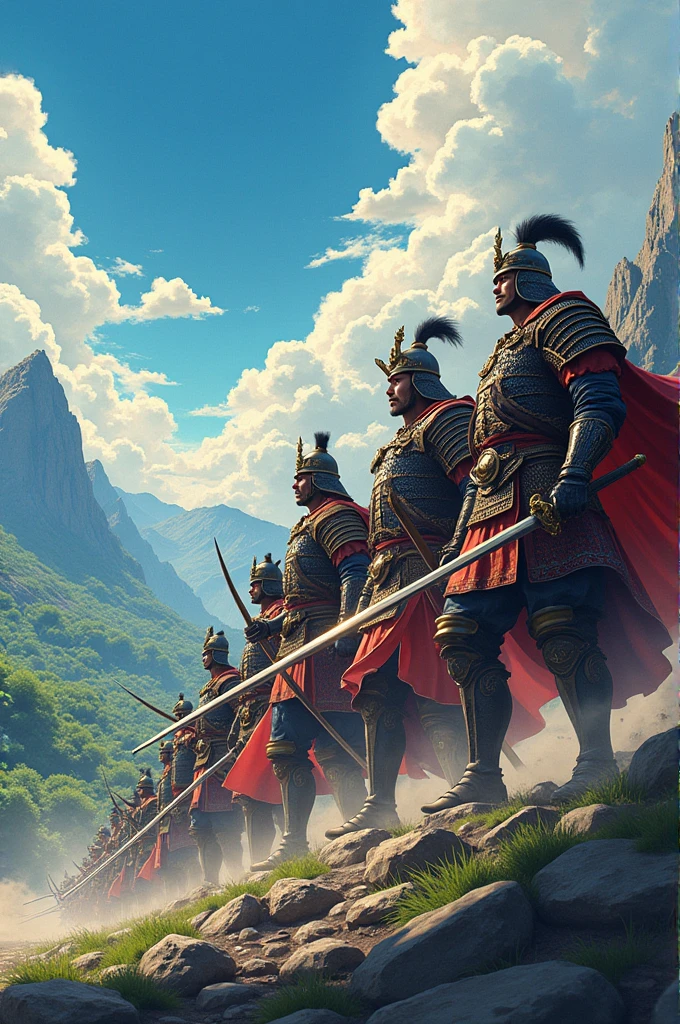 Ancient times military anime
