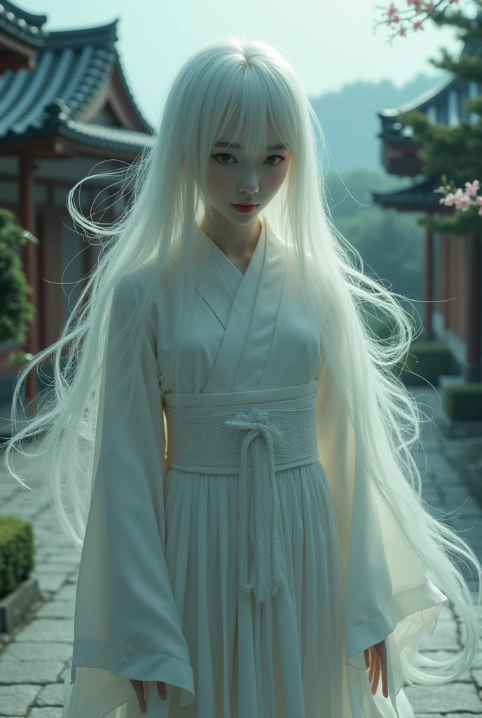 Japanese style Kyoto Long-haired ghost 