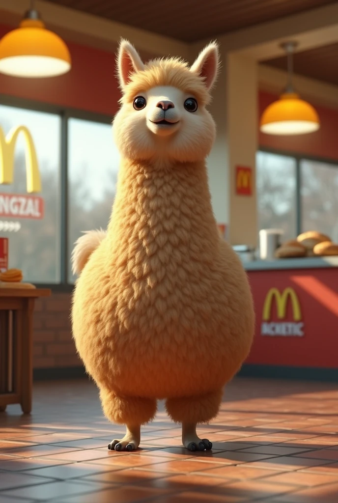  Fat Alpaca at McDonalds 