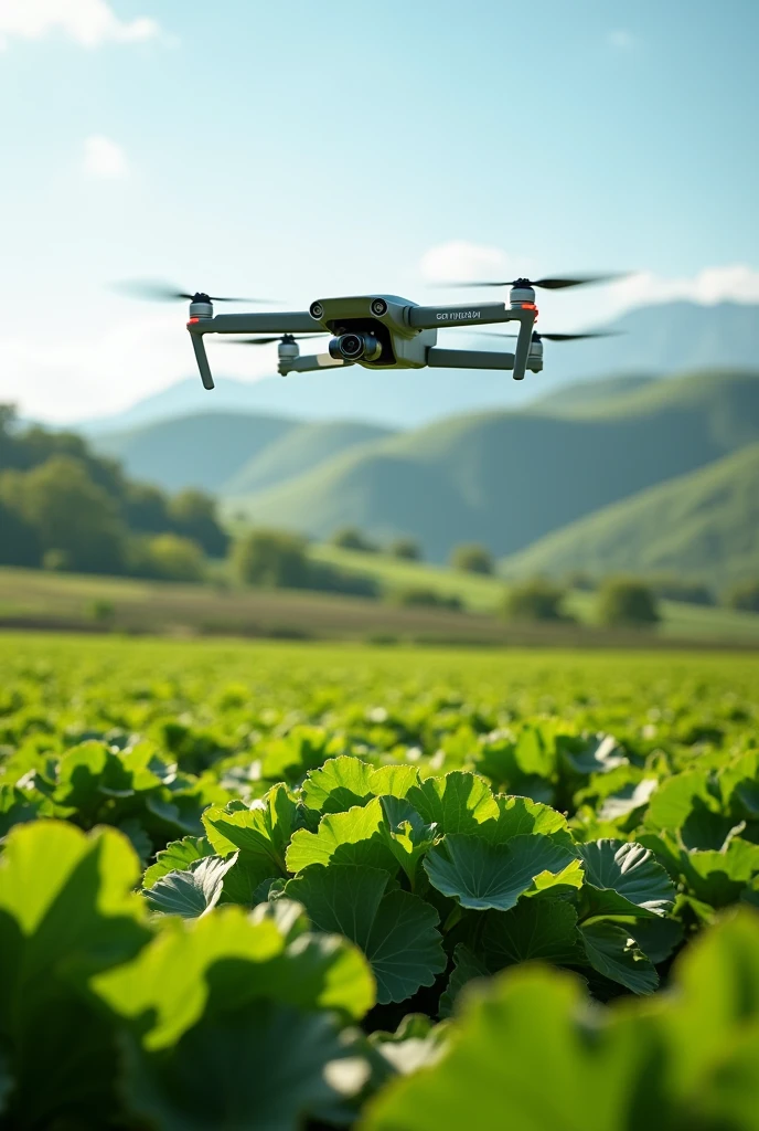 Drone pest monitoring in crops 
