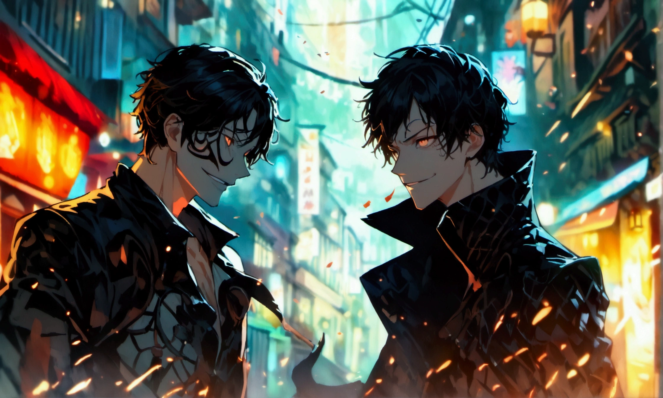 Osamu dazai and a black jacket is looking at something, hijikata toushirou, hijikata toushirou of gintama, okabe rintarou, okata kazuto, nobutaka ike, inspired by Okumura Masanobu, gapmoe yandere, shuushuu anime image