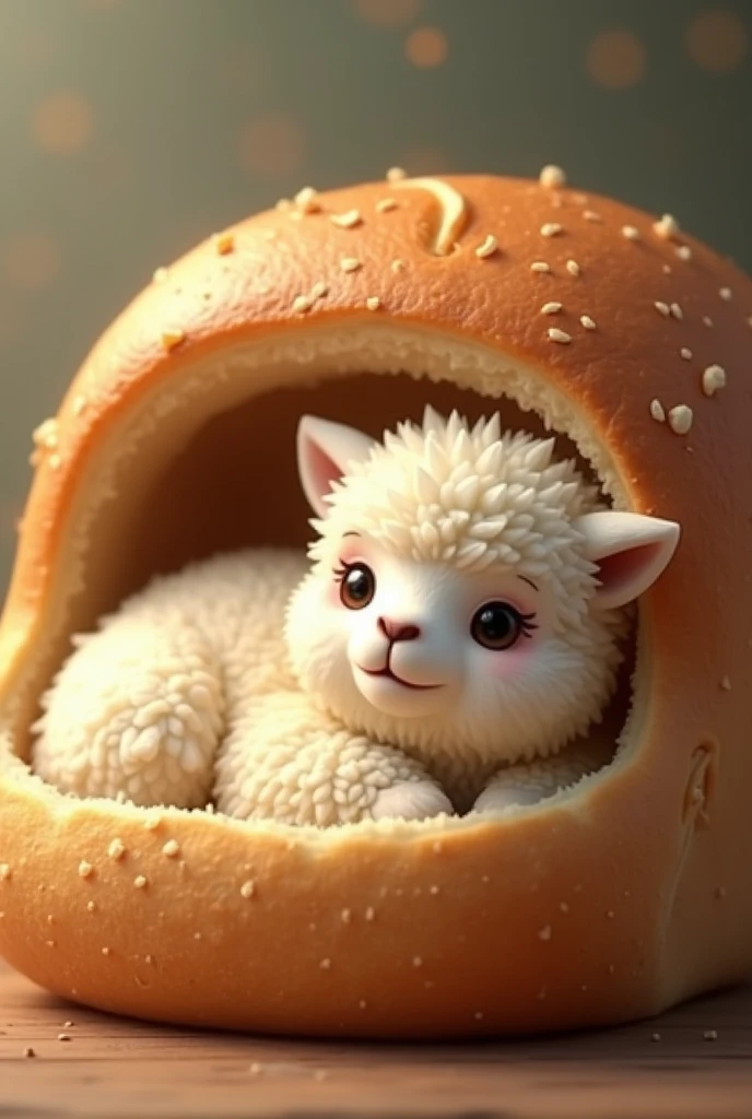 Alpaca in bread