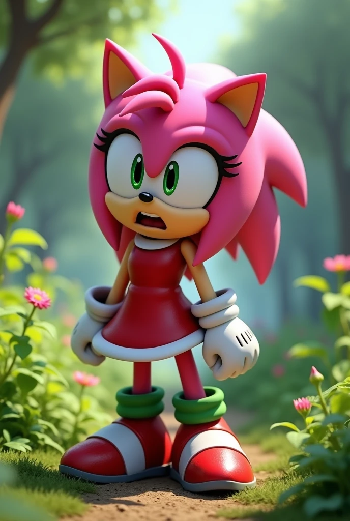 Amy rose omorashi