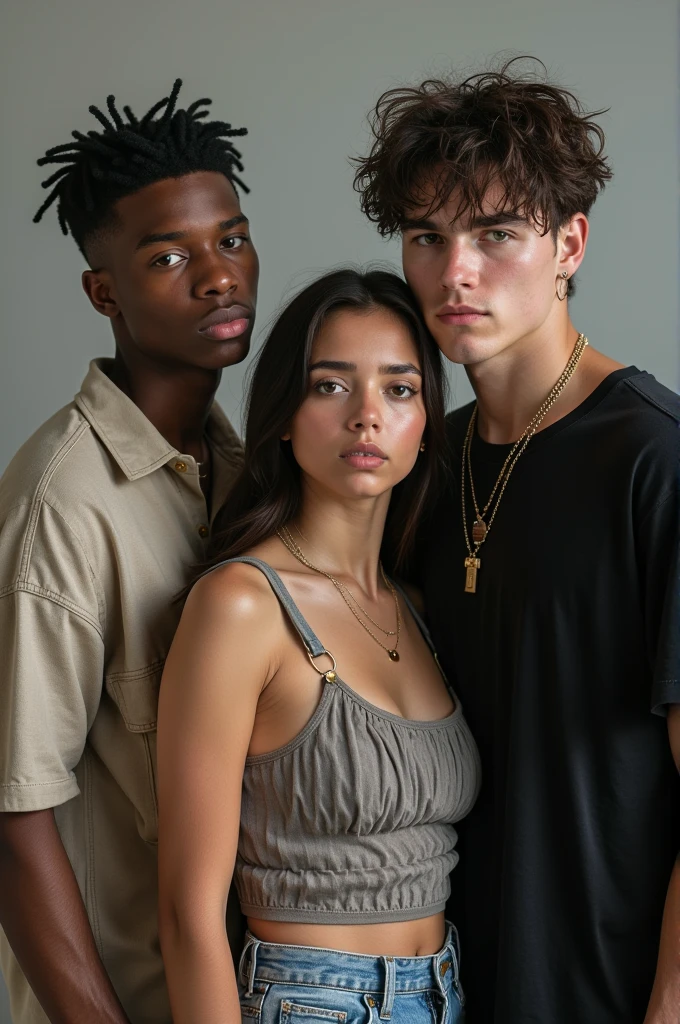 Romain Davigny et son meilleur ami Jahseh Onfroy (Xxxtentation) en 2017 avec la chanteuse Billie Eilish