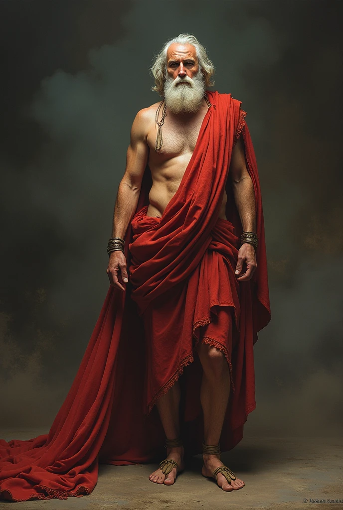 Generate an image that represents the chapter "King Oedipus" of the tragedies of Sophocles
