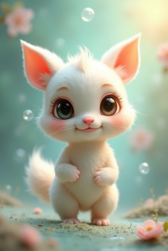 creature, cute, rassurante, Big eyes, attachante, bulle